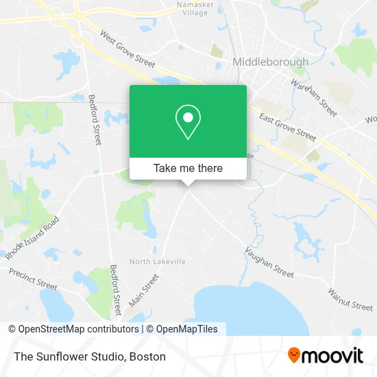 The Sunflower Studio map