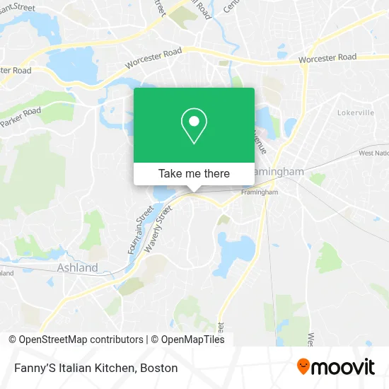 Fanny’S Italian Kitchen map
