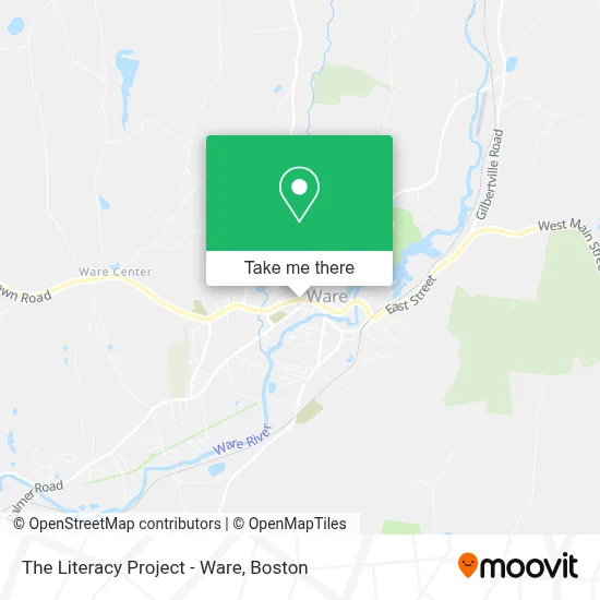 The Literacy Project - Ware map