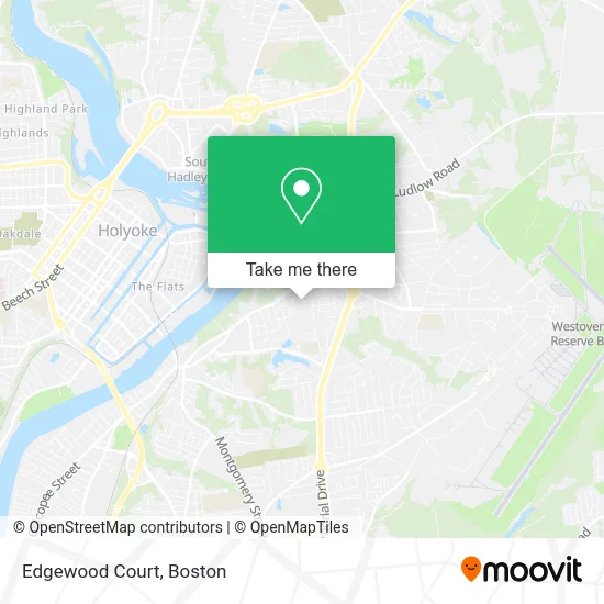Edgewood Court map