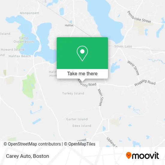 Carey Auto map