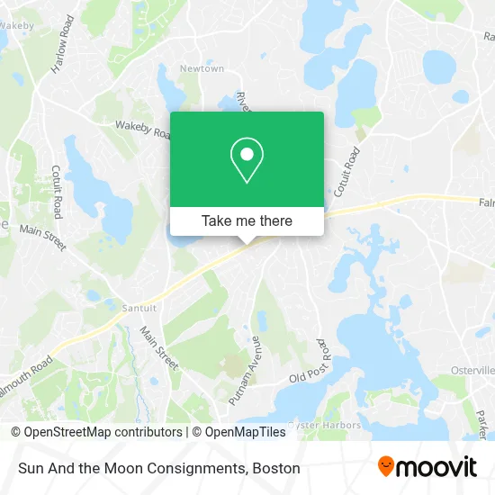 Sun And the Moon Consignments map