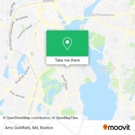 Amy Goldfarb, Md map