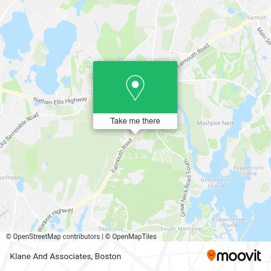 Klane And Associates map