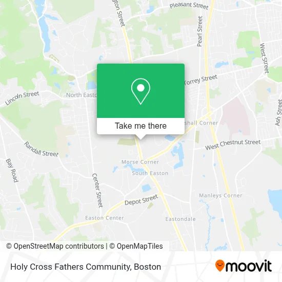 Holy Cross Fathers Community map