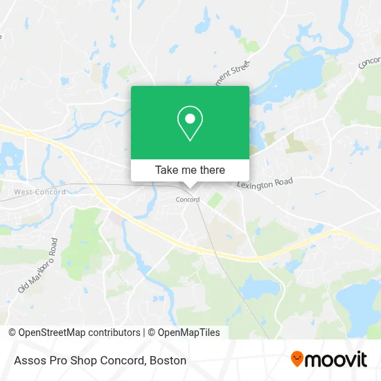 Assos Pro Shop Concord map