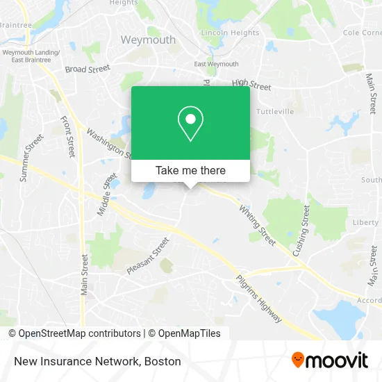 New Insurance Network map