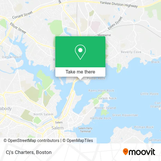 Cj's Charters map