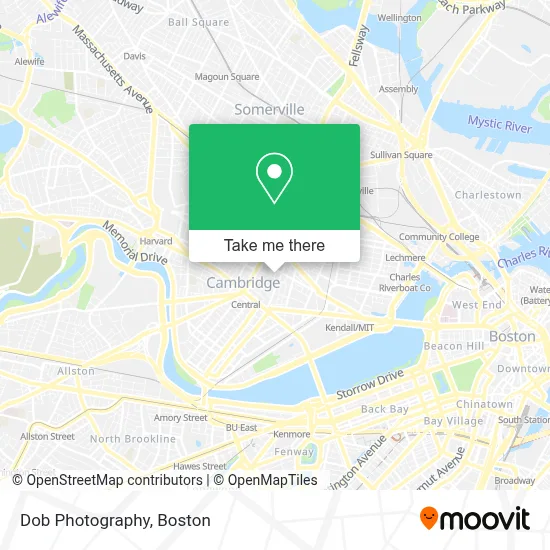 Dob Photography map