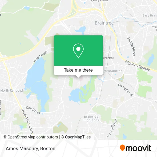 Ames Masonry map