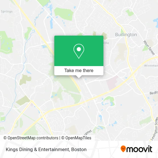 Kings Dining & Entertainment map