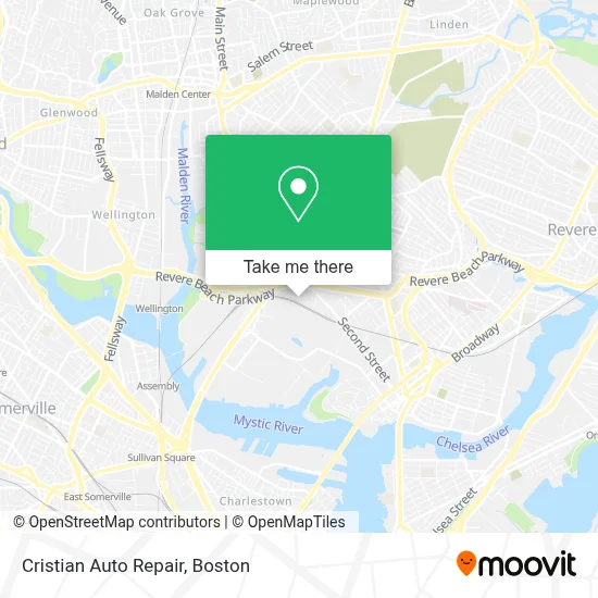 Cristian Auto Repair map