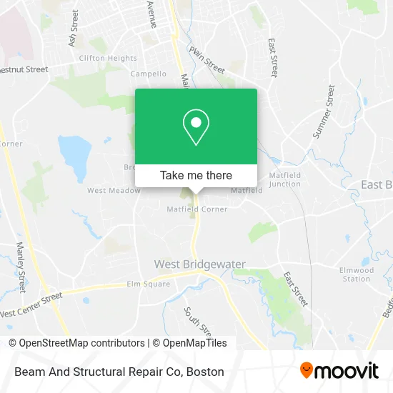 Beam And Structural Repair Co map