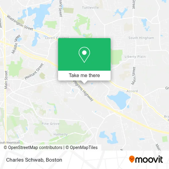 Charles Schwab map