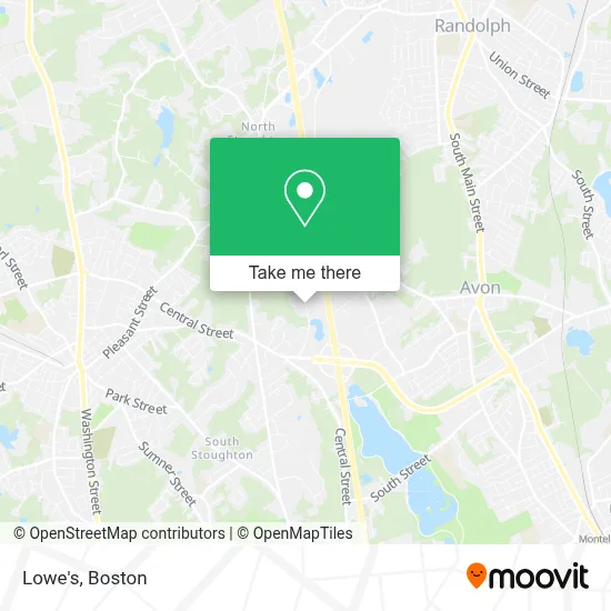 Lowe's map