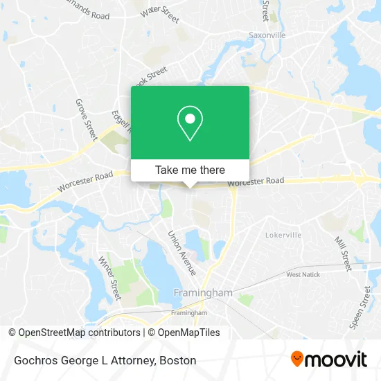 Gochros George L Attorney map