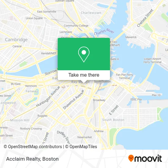 Acclaim Realty map