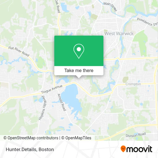 Hunter.Details map