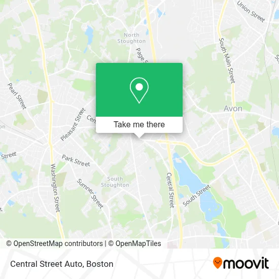 Central Street Auto map