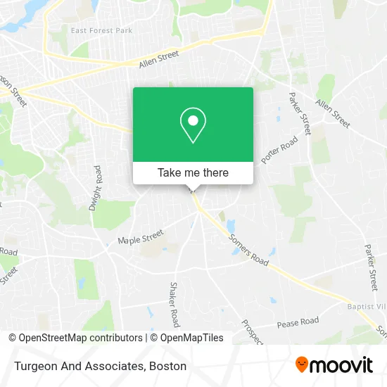 Turgeon And Associates map