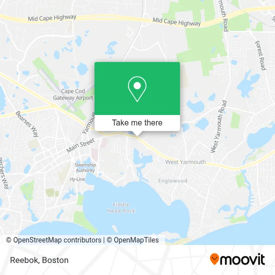 Reebok map