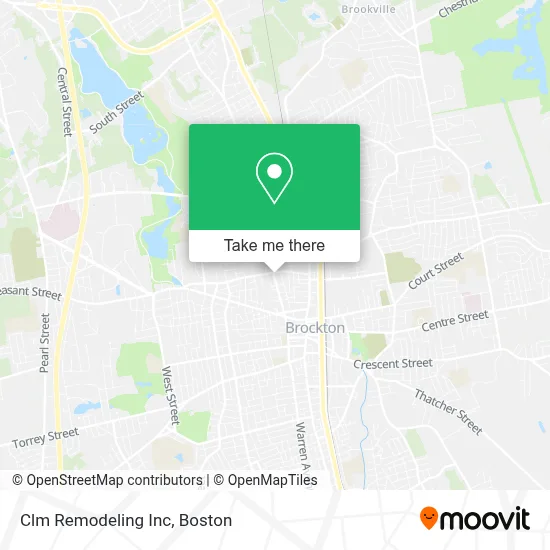 Clm Remodeling Inc map