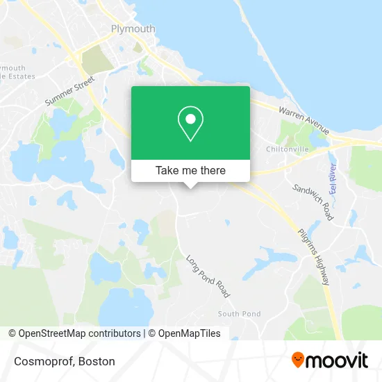 Cosmoprof map