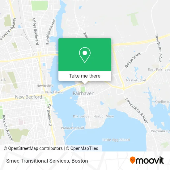 Smec Transitional Services map