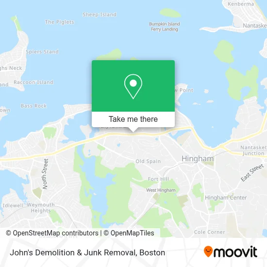 John's Demolition & Junk Removal map