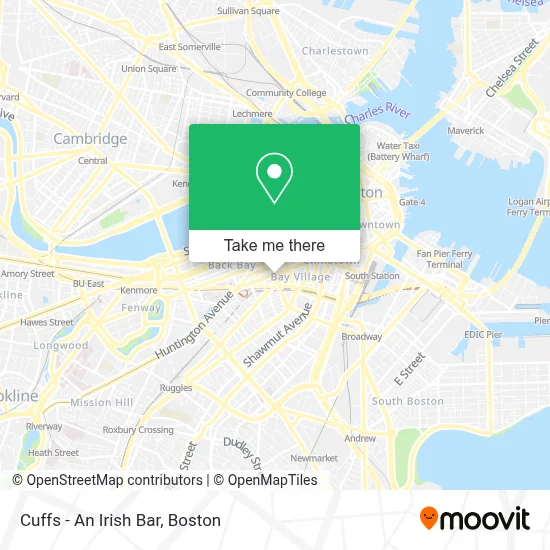 Cuffs - An Irish Bar map