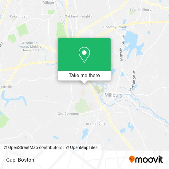 Gap map