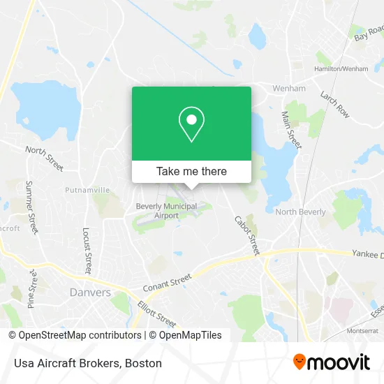 Usa Aircraft Brokers map