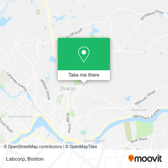Labcorp map