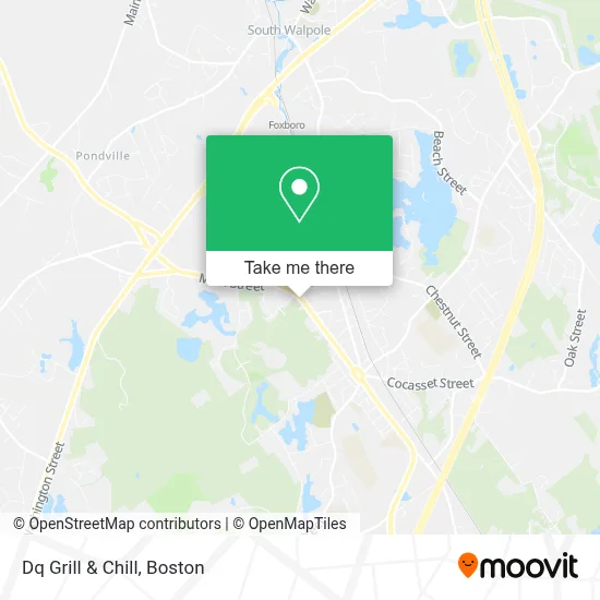 Dq Grill & Chill map
