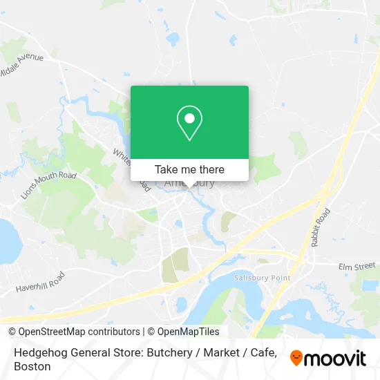 Hedgehog General Store: Butchery / Market / Cafe map