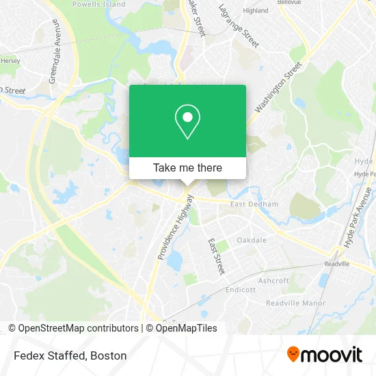 Fedex Staffed map