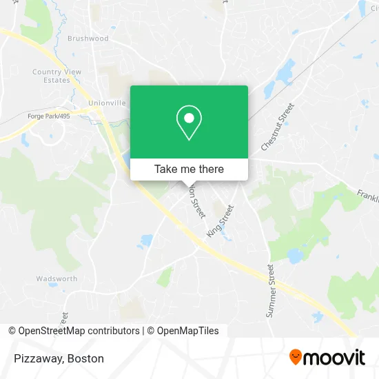Pizzaway map
