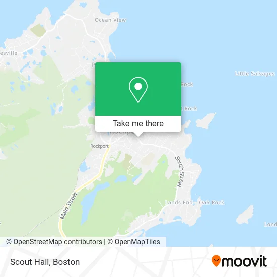 Scout Hall map