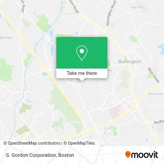 S. Gordon Corporation map