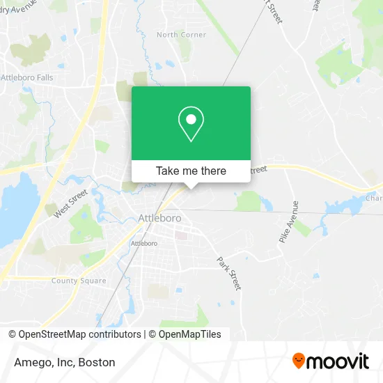 Amego, Inc map