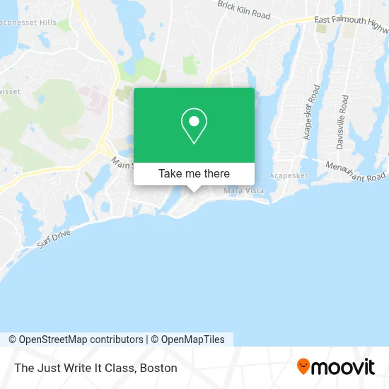 The Just Write It Class map