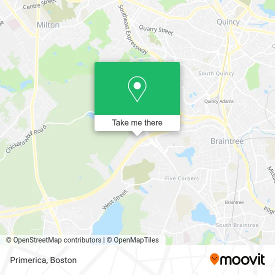 Primerica map