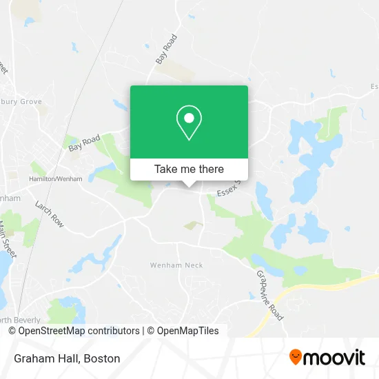 Graham Hall map