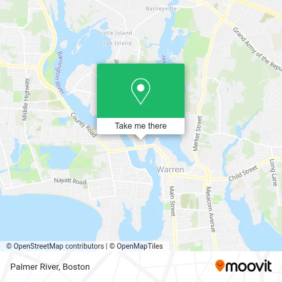 Palmer River map