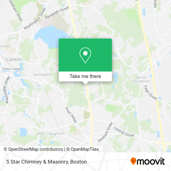 5 Star Chimney & Masonry map