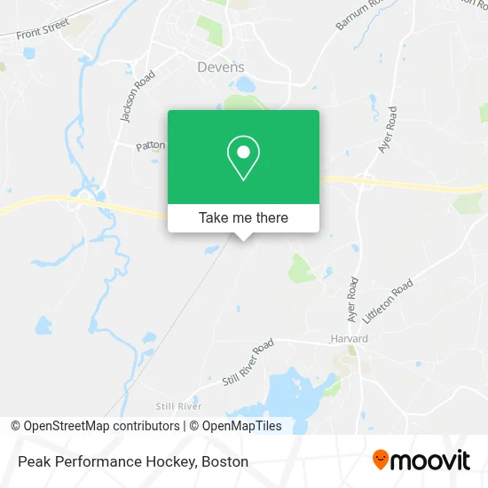 Peak Performance Hockey map
