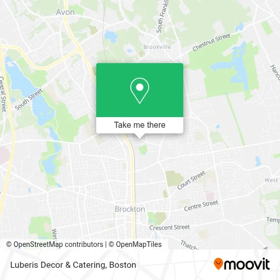 Luberis Decor & Catering map