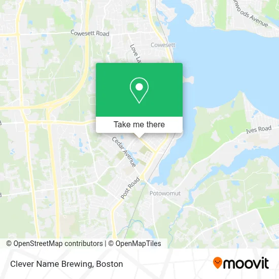 Clever Name Brewing map