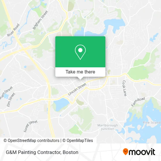 G&M Painting Contractor map