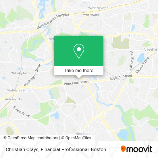 Christian Crays, Financial Professional map
